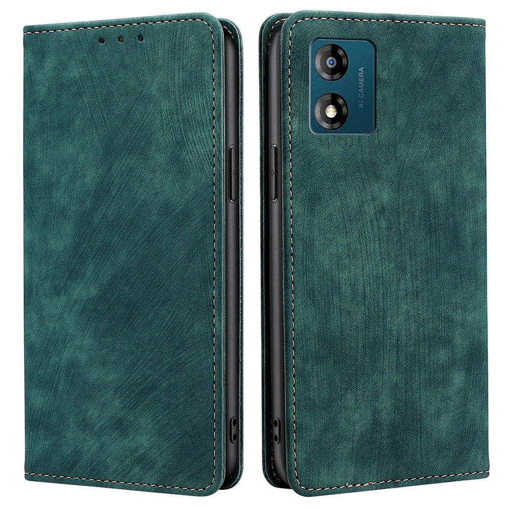For Motorola Moto E13 4G RFID Blocking Phone Leather Case Wallet Stand Phone Cover For Motorola Moto E13 4G RFID Blocking Phone Leather Case Wallet Stand Phone Cover